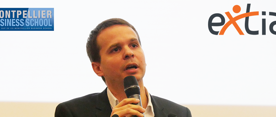 39ème Grand Partenaire, Extia est venu à la rencontre de nos étudiants pour aborder le thème agilité managériale et pratiques collaboratives