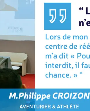 Overcoming the impossible - discover the recipe for surpassing yourself by the athlete Philippe CROIZON