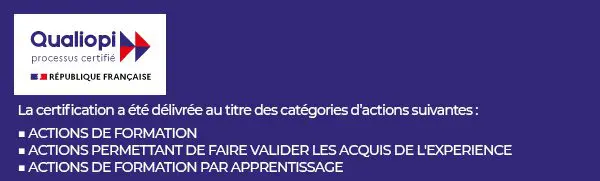 Formation certifiée Qualiopi