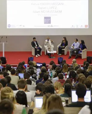 Venue du Professeur Muhammad Yunus & présentation de la Chaire en microfinance