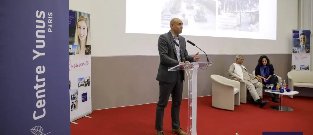 Venue du Professeur Muhammad Yunus & présentation de la Chaire en microfinance