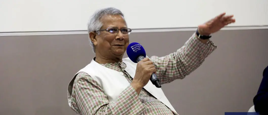 Venue du Professeur Muhammad Yunus & présentation de la Chaire en microfinance