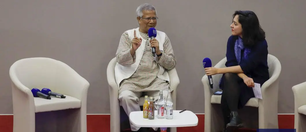 Venue du Professeur Muhammad Yunus & présentation de la Chaire en microfinance
