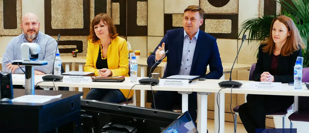 Visit of the vice president of the occitanie region