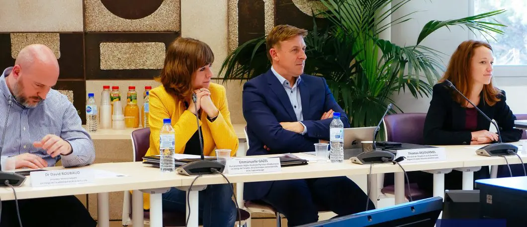 Visit of the vice president of the occitanie region
