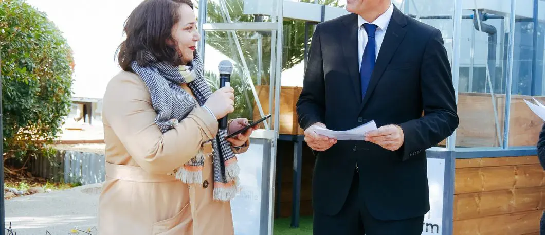 Inauguration ferme en aquaponie