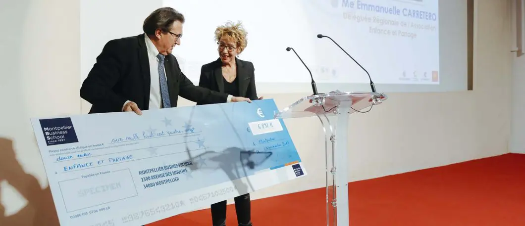 Scholarship award ceremony