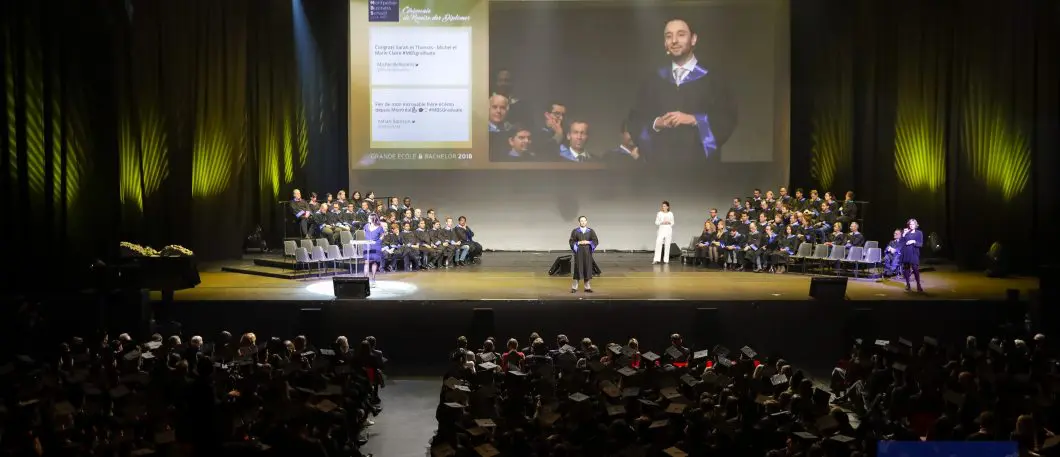 Cérémonie 2018 de remise des diplômes PGE & Bachelor
