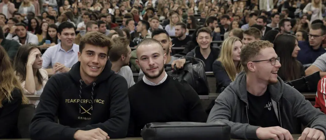 Rentrée des étudiants en Master 1ère année cursus continu