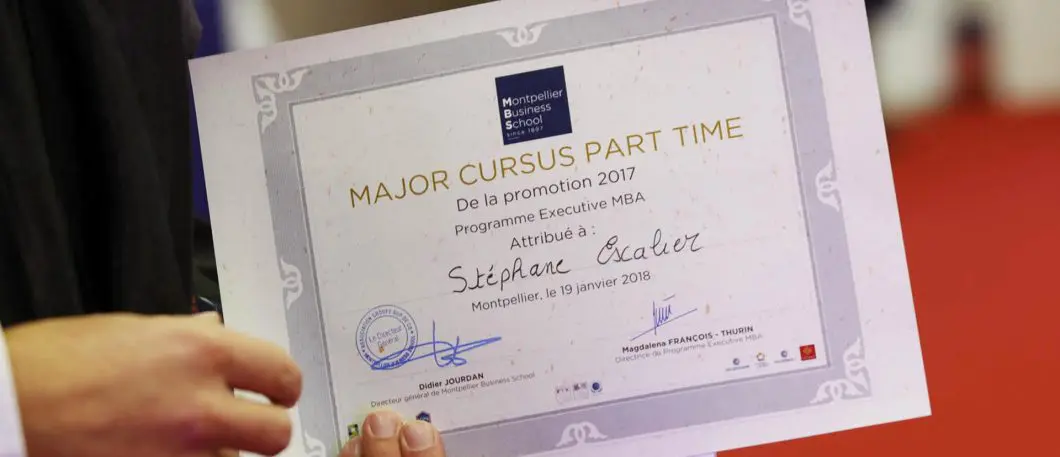 Cérémonie de remise des diplômes Executive MBA 2017