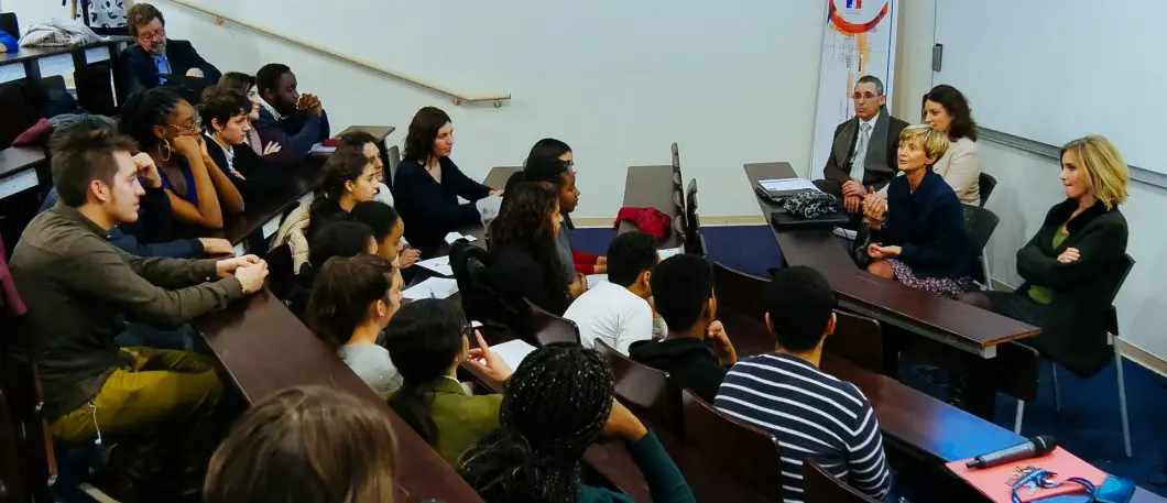 Visit of the rector of the academy of montpellier