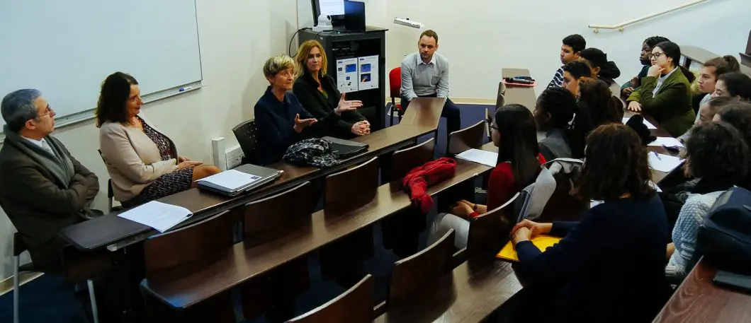 Visit of the rector of the academy of montpellier