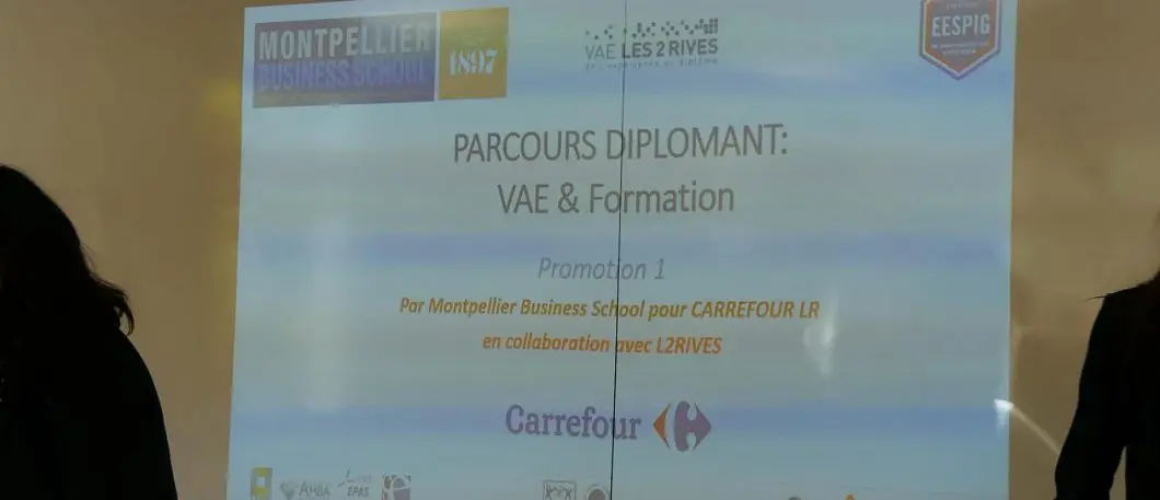 Rentrée des participants VAE hybride Carrefour