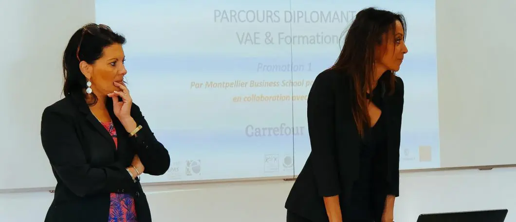 Rentrée des participants VAE hybride Carrefour