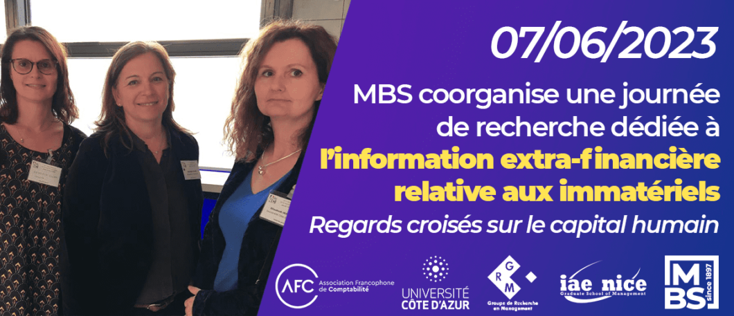 MBS coorganise une journée de recherche dédiée à l’information extra-financière relative aux immatériels : regards croisés sur le capital humain