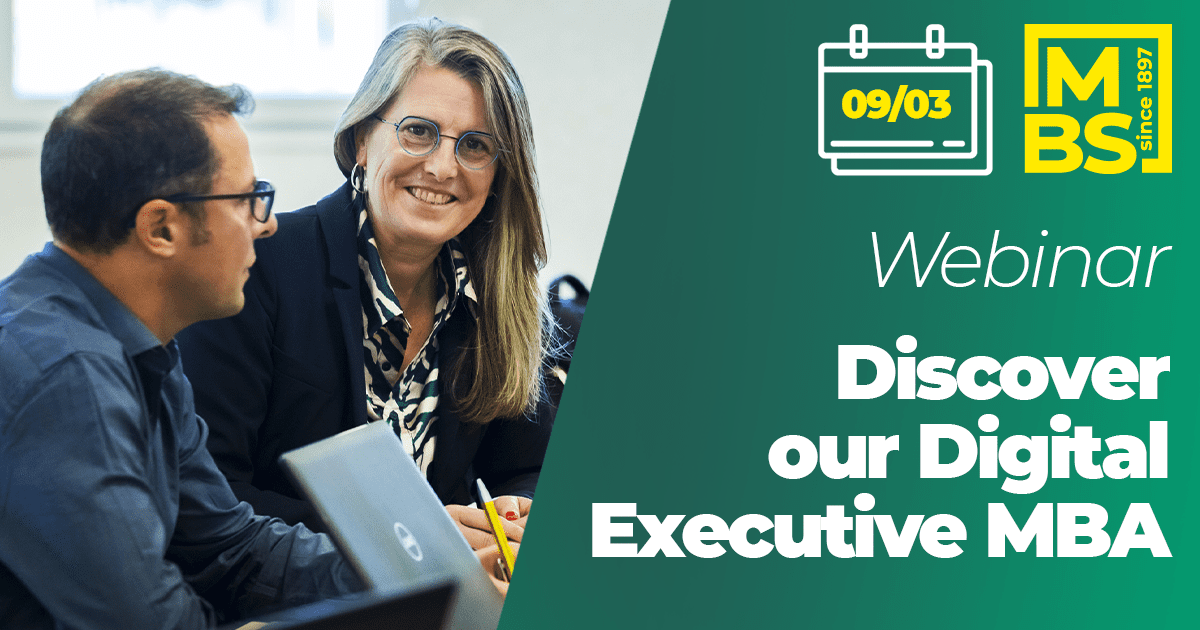 Webinar – Discover our Executive MBA 100% online