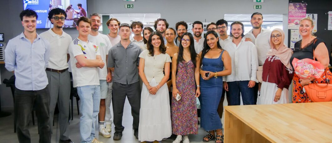 Le dernier jour de nos étudiants en PGE3 sur le campus de MBS