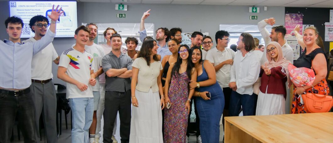 Le dernier jour de nos étudiants en PGE3 sur le campus de MBS